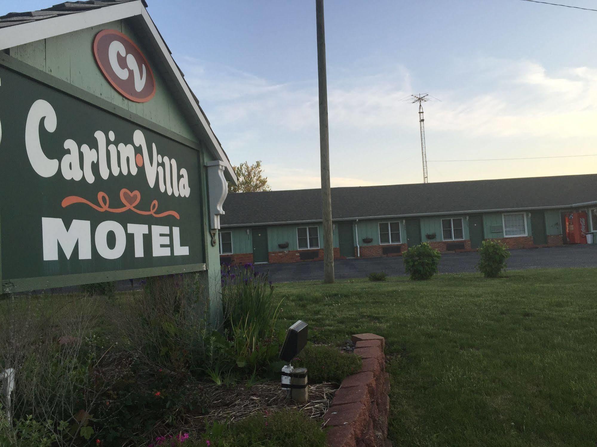 Carlin Villa Motel Carlinville Exteriör bild